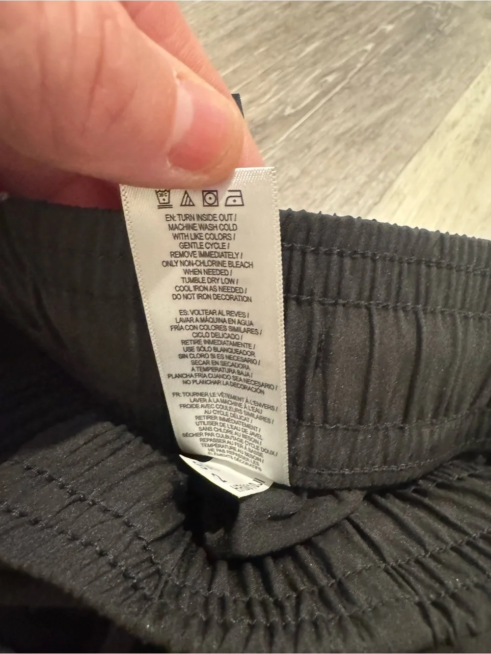 NWT Gaiam black joggers XL - Picture 5 of 8